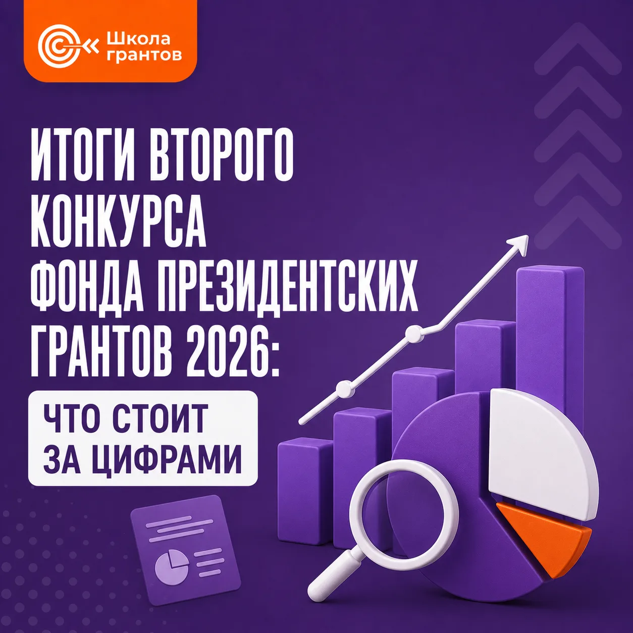 Фонд президентских грантов подвёл итоги второго конкурса 2026 года.

1 426 победителей, 4,28 млрд ру