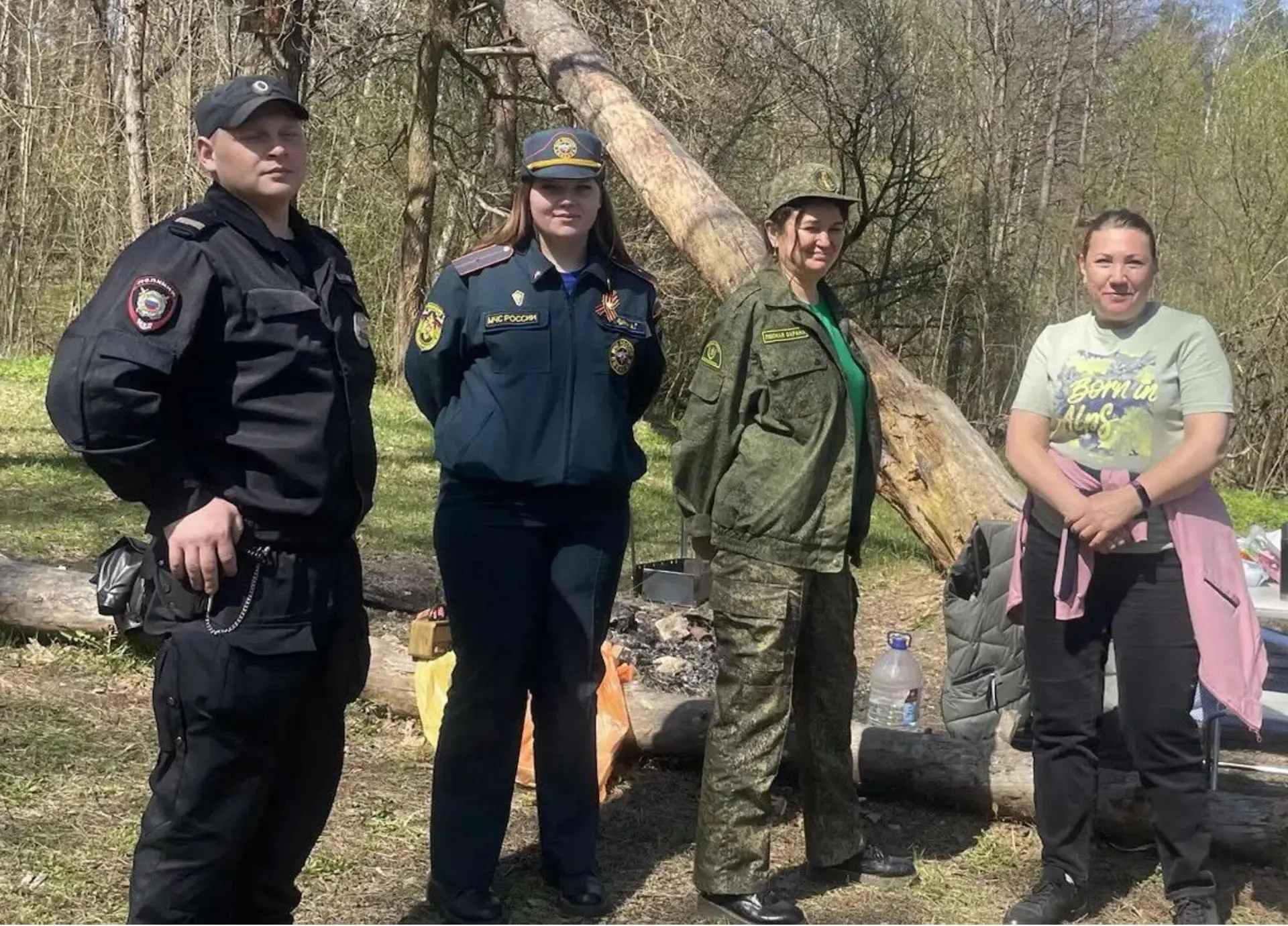 🚨 Профилактические рейды в лесопарковых зонах Серпухова  Инспекторы государственного пожарного надзо