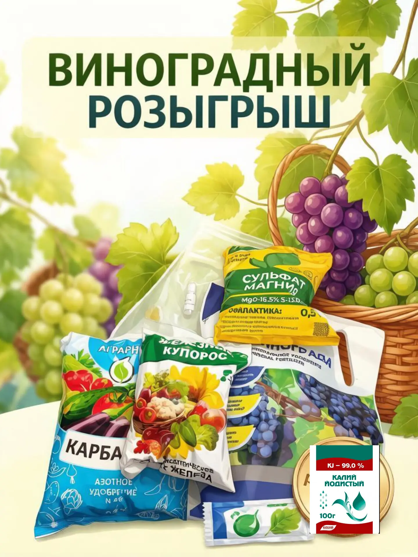 🎉 Итоги розыгрыша Виноградный розыгрышь