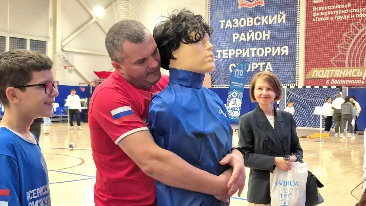 Тазовском продолжается семейный проект о ЗОЖ