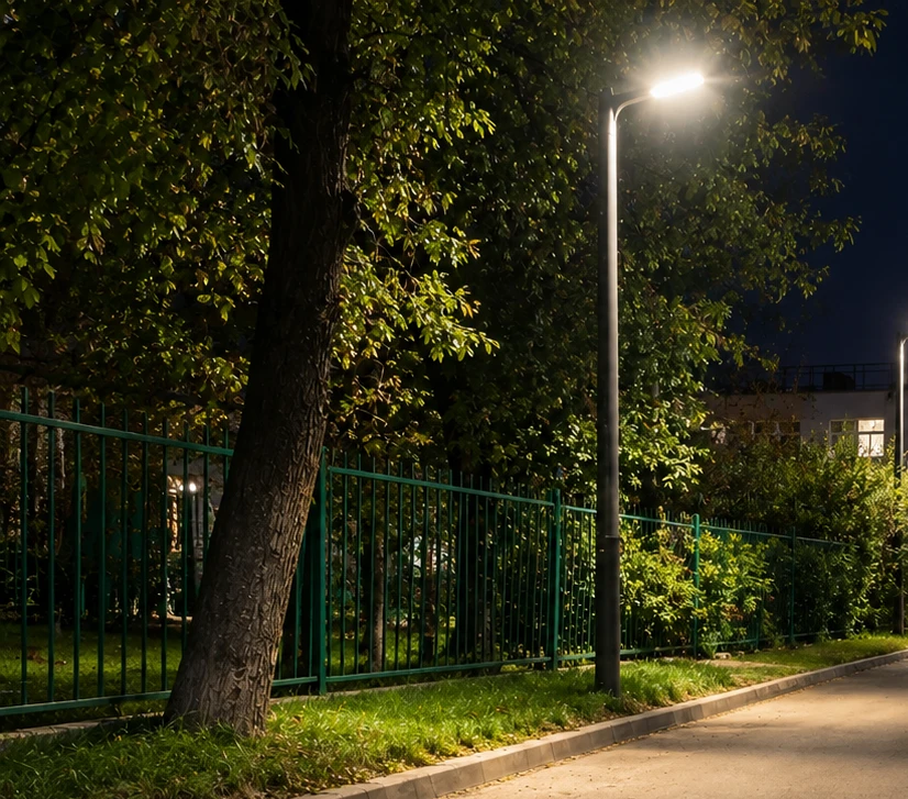 ✨ В трех районах Кропоткина до конца года появится новое уличное освещение