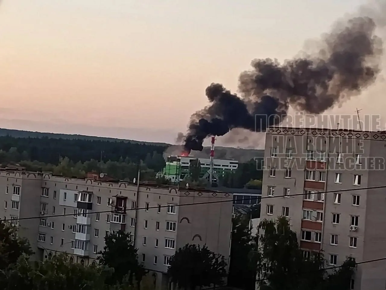 💥 ТЭЦ в Ахтырке после удара ВС РФ