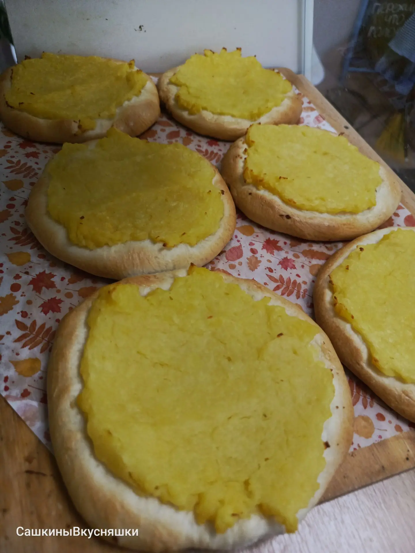 Шаньга с картофелем ✅