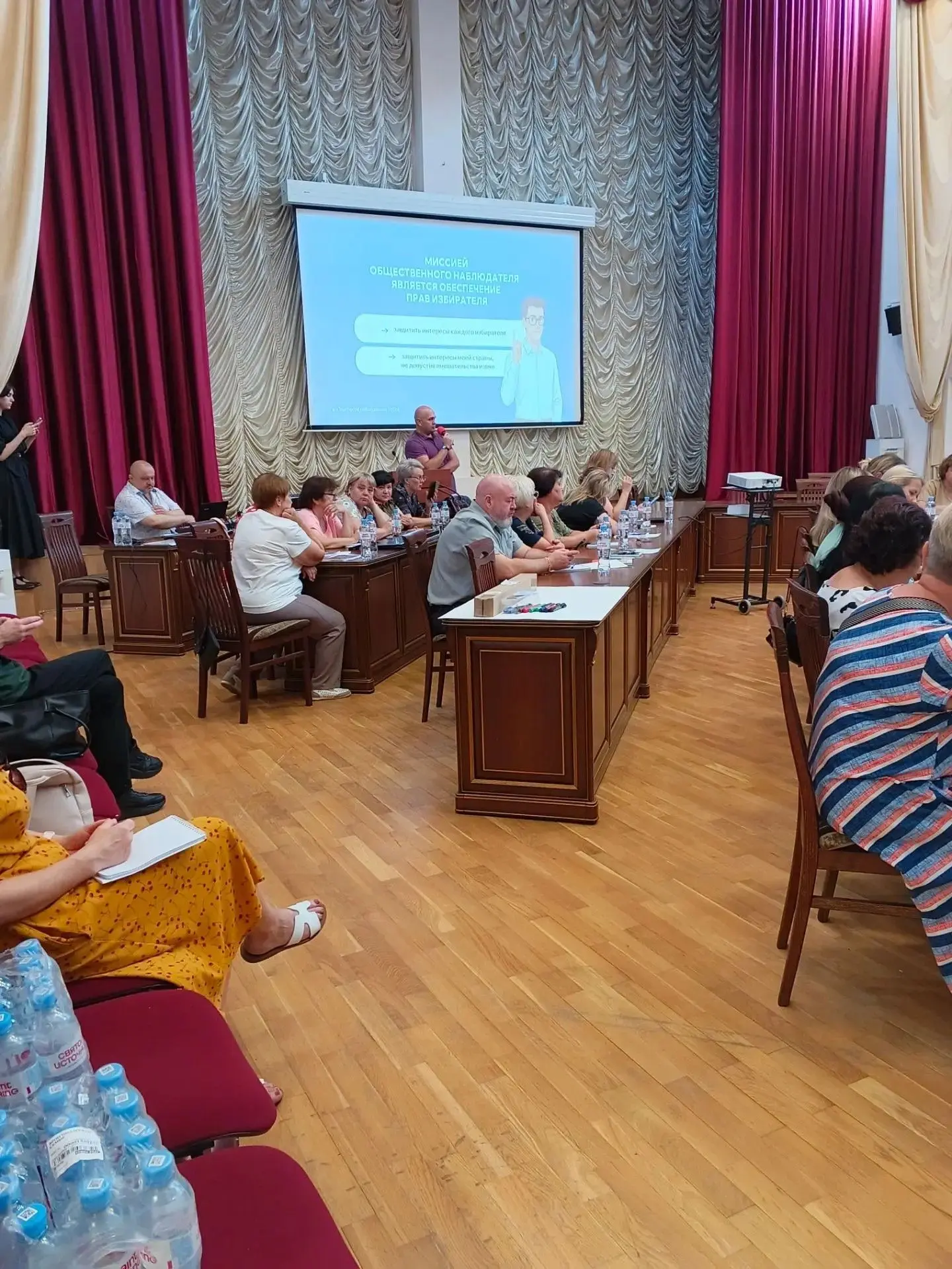 В Аннинском районе проведено обучение общественных наблюдателей в рамках подготовки к в...