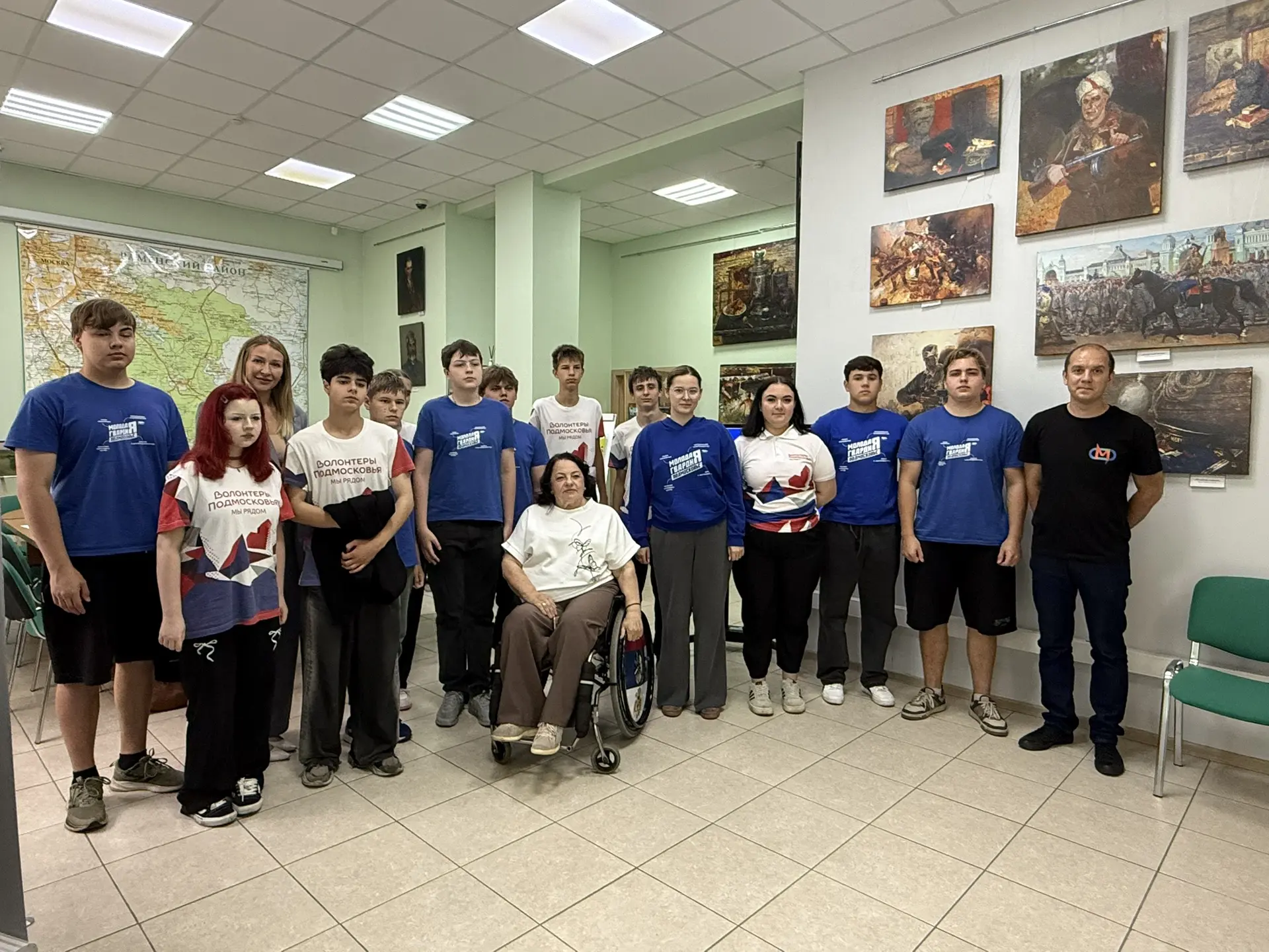В Раменском прошла встреча молодежи с депутатом Мособлдумы🇷🇺