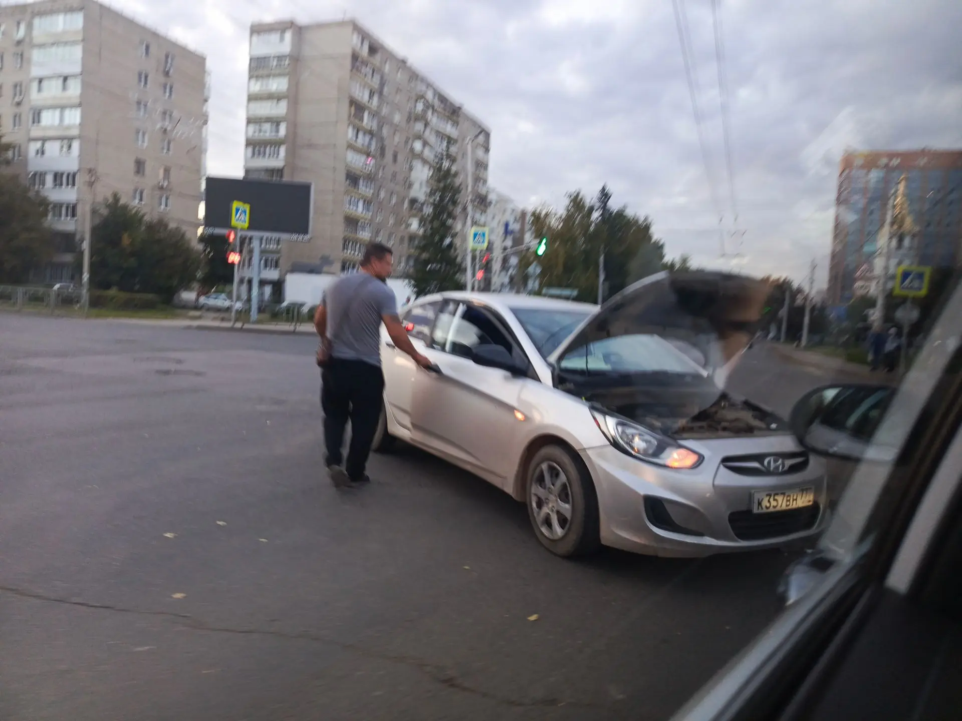 ДТП на перекрёстке Баландина/Ферина