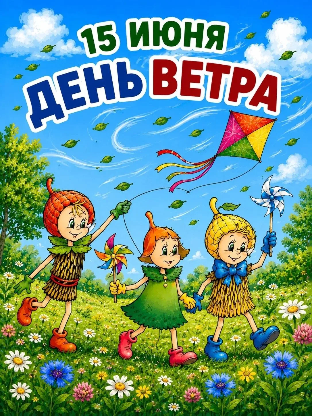 15 июня отмечается Международный день ветра - праздник, посвящённый одной из самых удив...