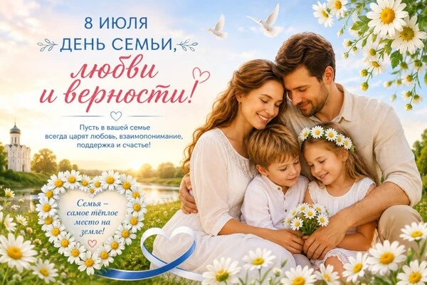С Днём семьи, любви и верности!
