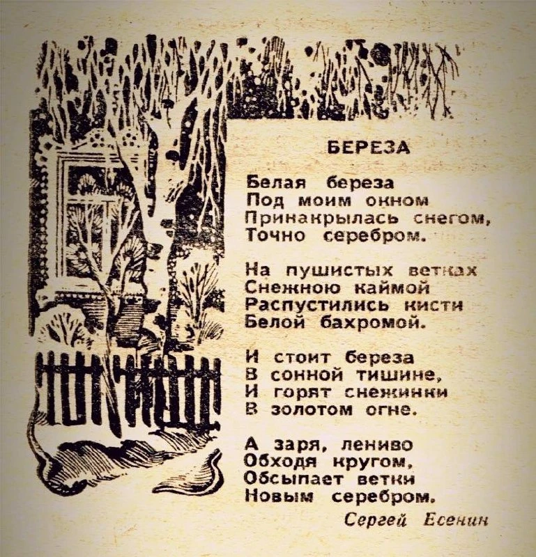 Стиxoтвоpeние из школьной пpoгpaммы, которое много кто учил.