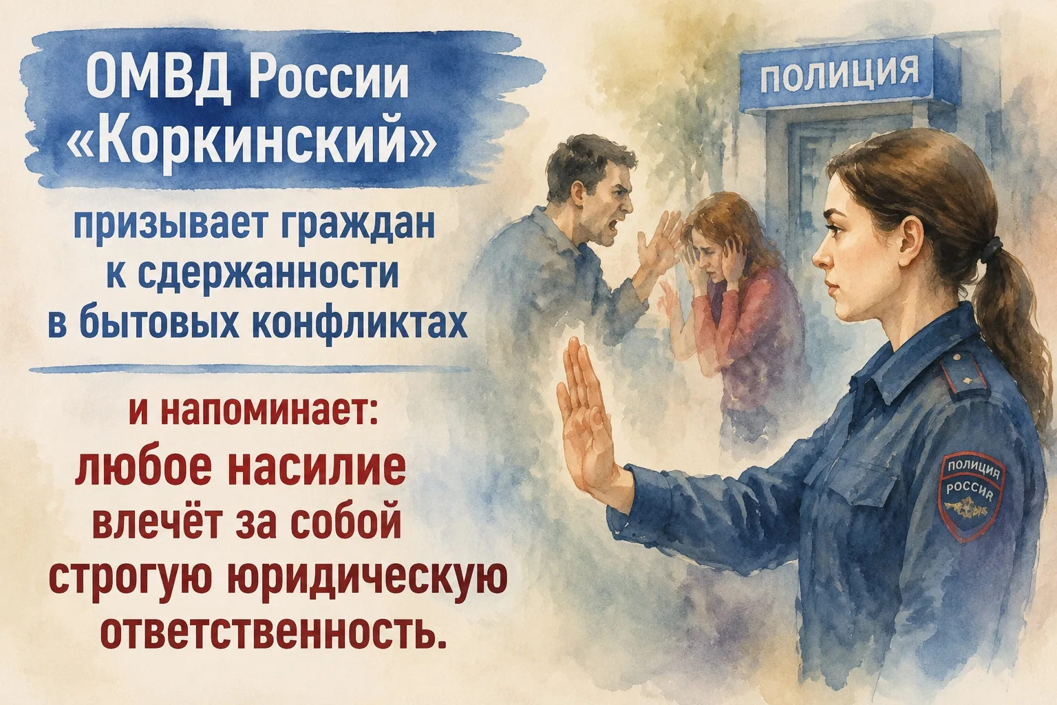 Завершено расследование дела о причинении лёгкого вреда здоровью в Коркино