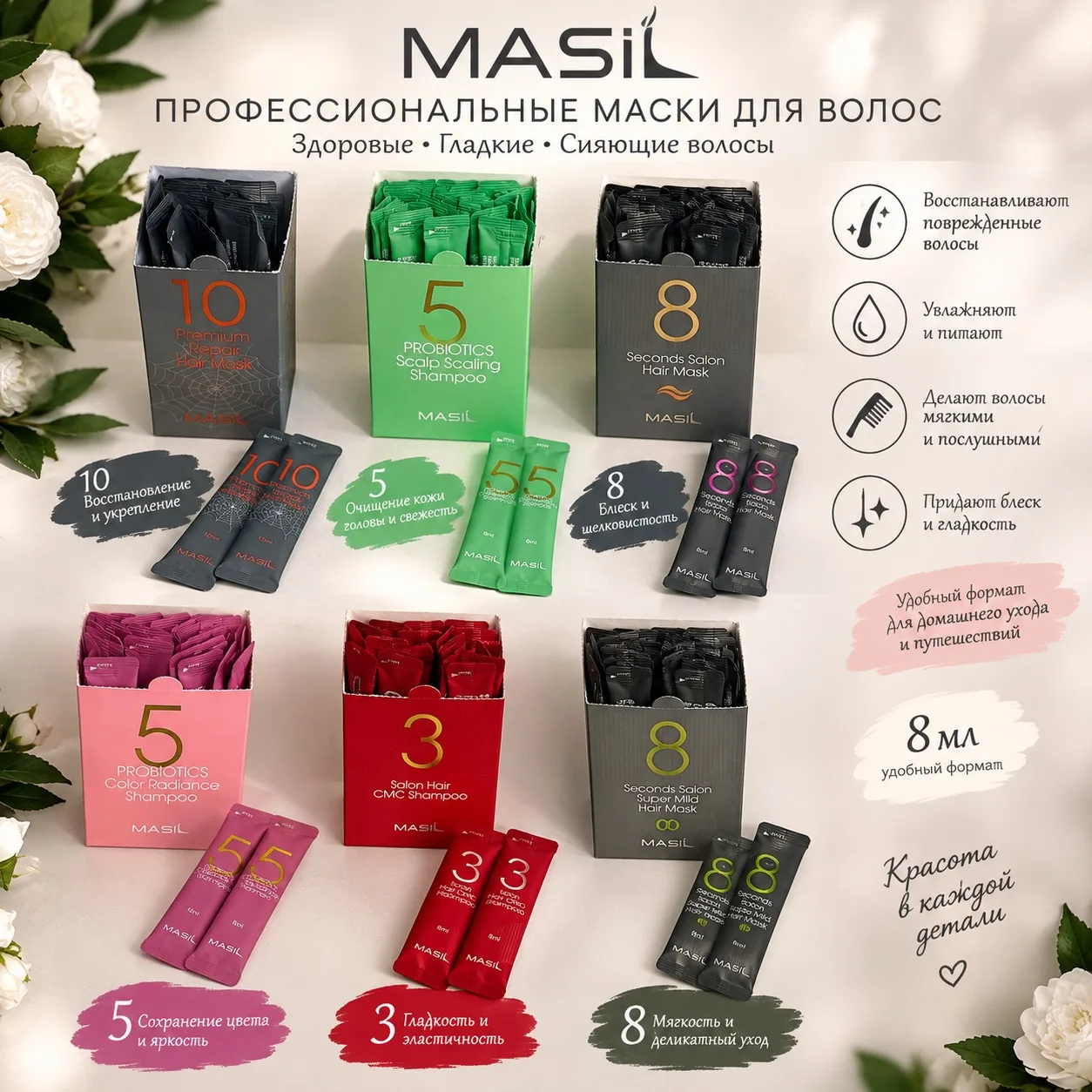 ✨ MASIL — профессиональный уход за волосами ✨