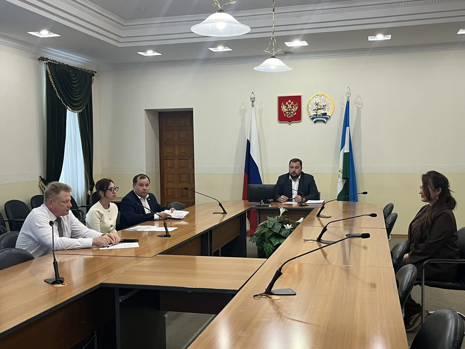 В Минпроме Башкортостана ветеран СВО презентовала проект по созданию производства медиц...