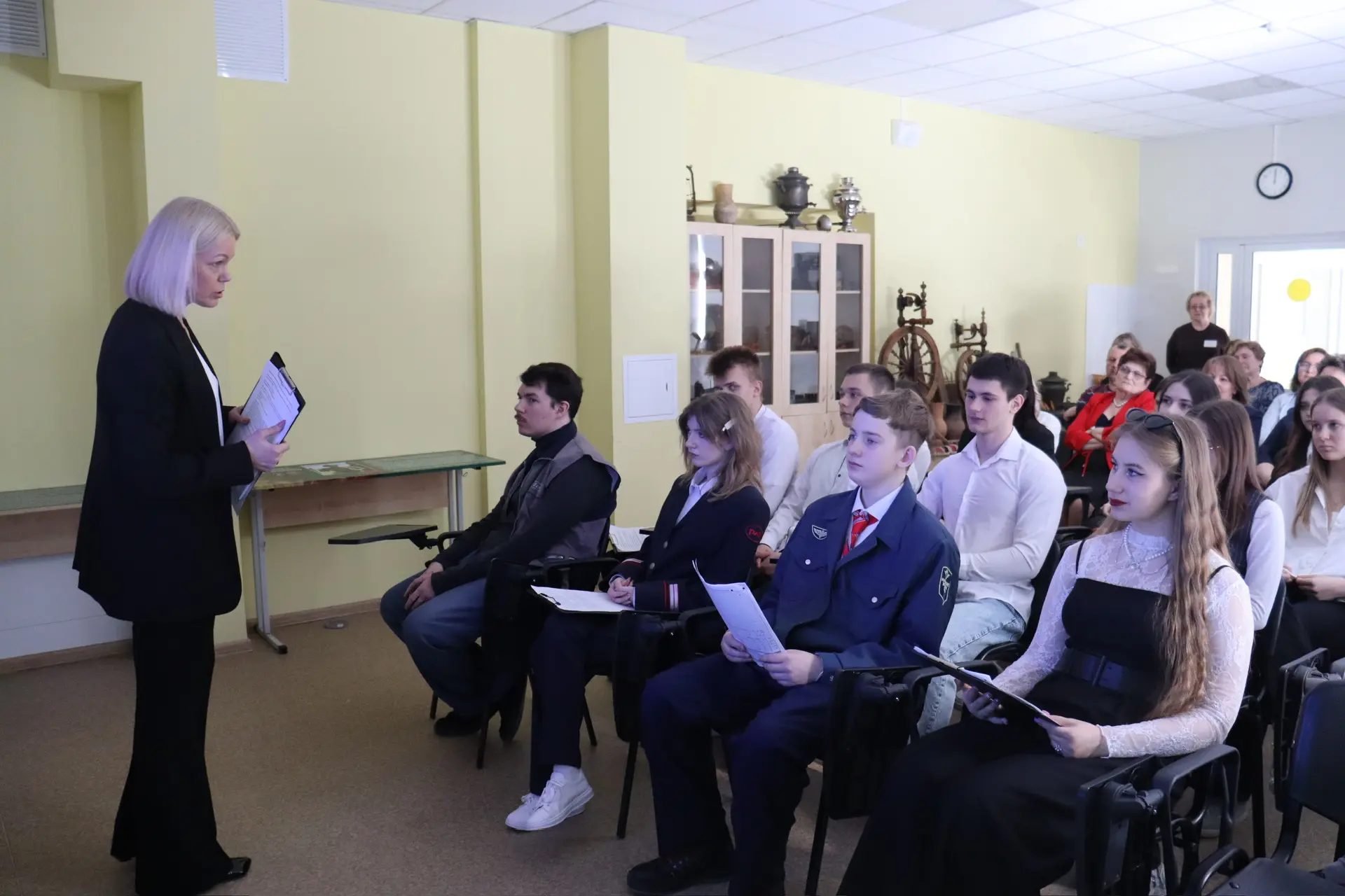 ⚡️В городском округе Кашира педагоги делились опытом работы по профориентации школьников.  ➡️В школе