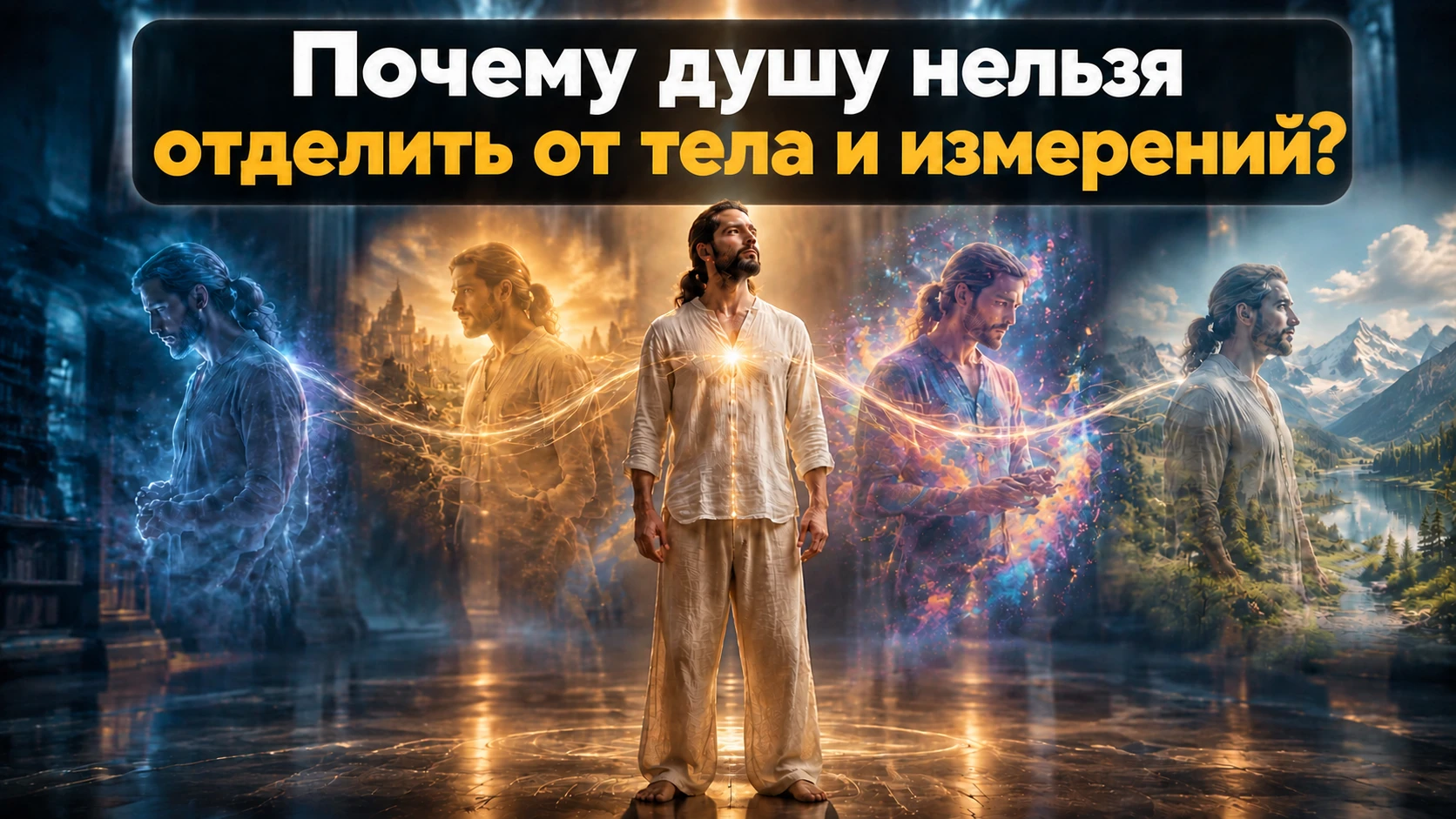 Почему душу нельзя отделить от тела и измерений