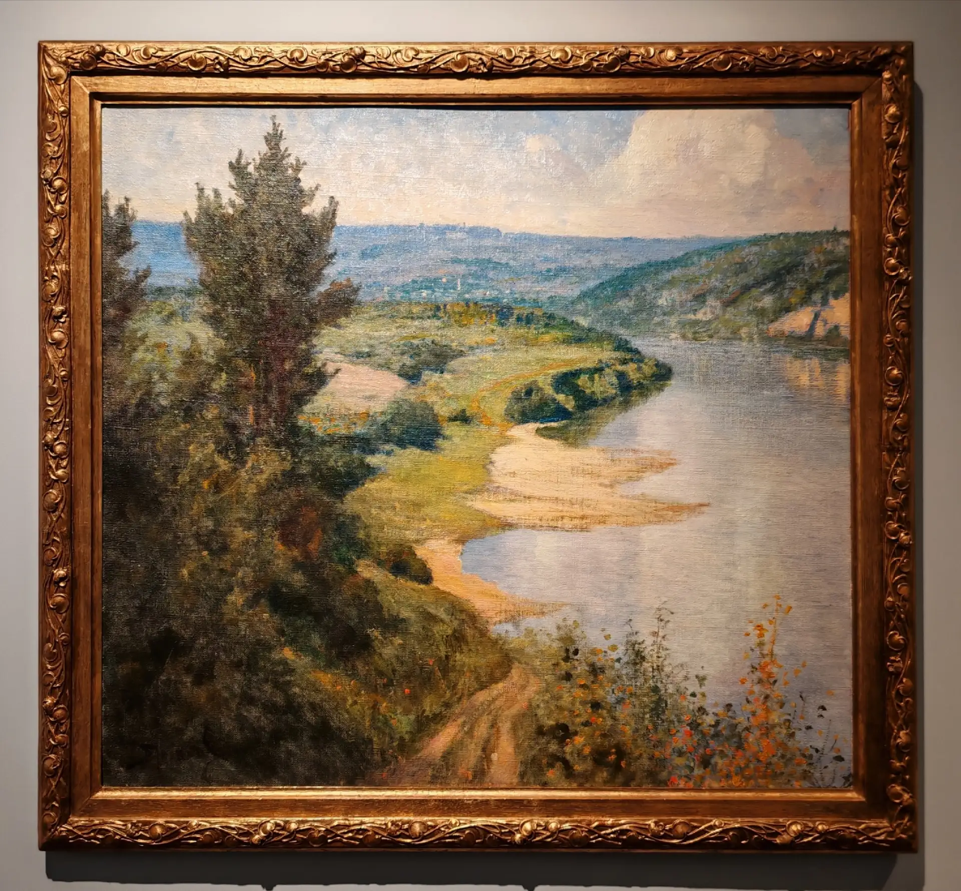 "Ока у Тарусы", 1898 г.