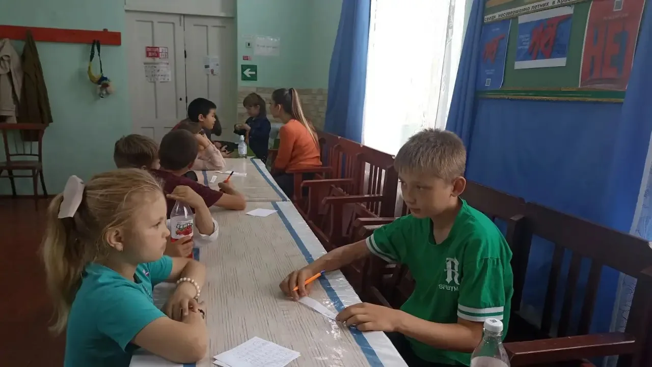 🌿💪🏻 В хуторе Духовском состоялась игровая программа «Наш выбор — здоровая жизнь!». 

👦🏻🔎 Ребят