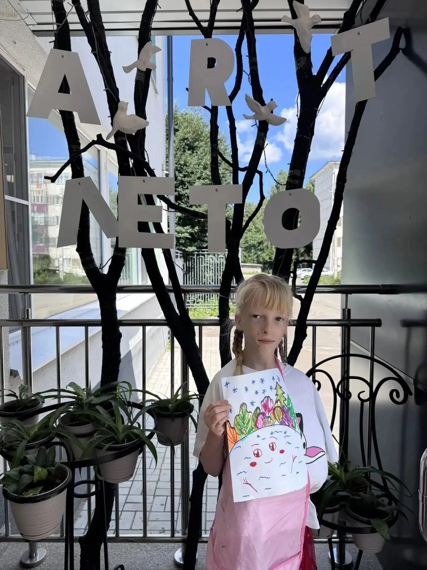🌸 Первый день в арт‑лагере — и сразу столько творчества! 🌸