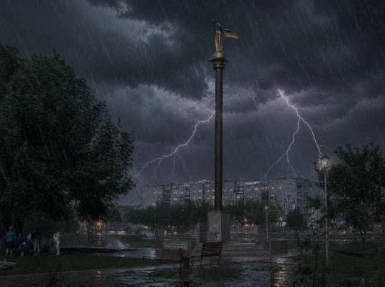 ⛈В Артёме и Приморье объявлено штормовое предупреждение об опасном явлении на 1 и 2 сен...