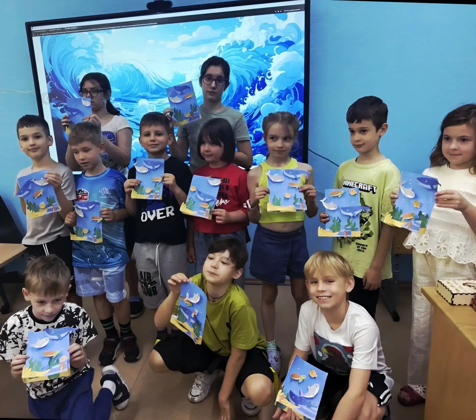 ☀️ Летний калейдоскоп: экскурсия «Подводный мир»! 🐟 

🐠  Ребята побывали на онлайн-экскурсии «Подв