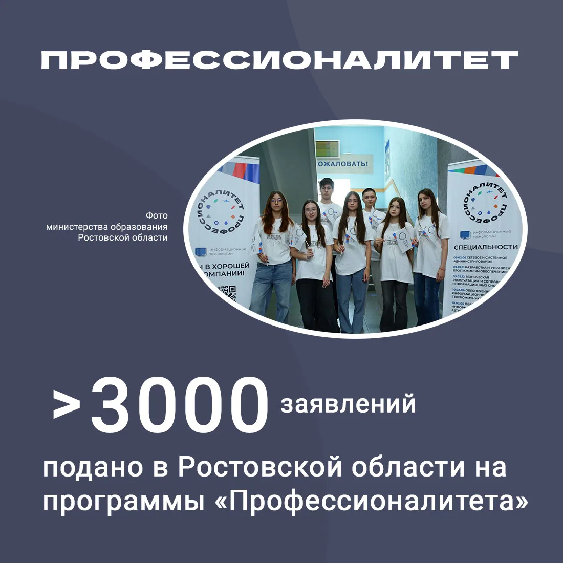🚀 На Дону продолжается приемная кампания в колледжи и техникумы. 

Абитуриенты могут выбрать одну и