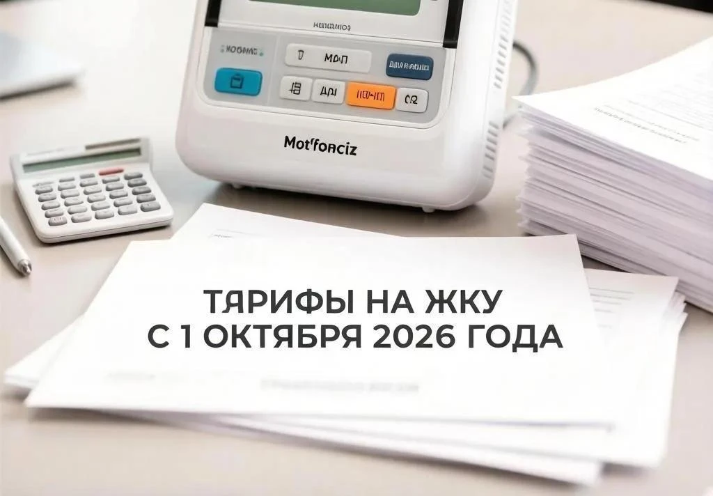 ❗️Сохраните, чтобы знать: Тарифы за коммунальные услуги с 1октября 2026 года