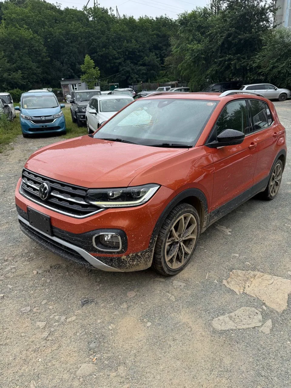 🚗 Volkswagen T-Cross для клиента из Новосибирска! 

📅 2021 год
⛽ 1.0 л (бензин, турбо TSI)
📉 Проб