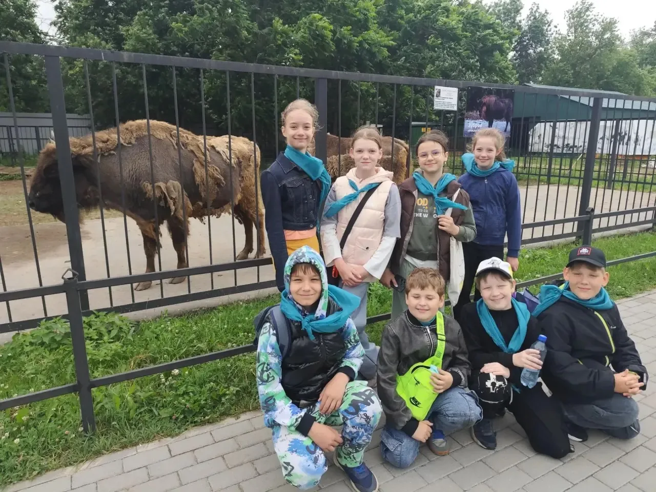 🌧️ Зоопарк в пасмурный день: 4 отряда и море позитива! 🐾

Сегодня наш школьный лагерь устроил выла