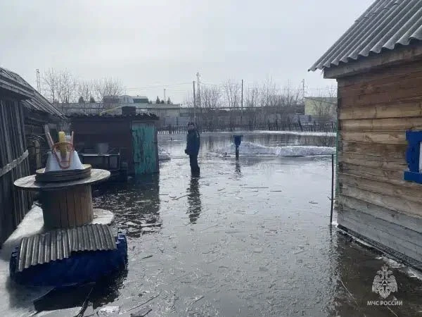 Гидрологическая обстановка в городе Боготоле  В результате интенсивного снеготаяния произошло затопл