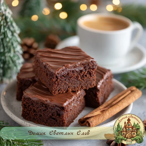 Простые шоколадные пирожные 🍫