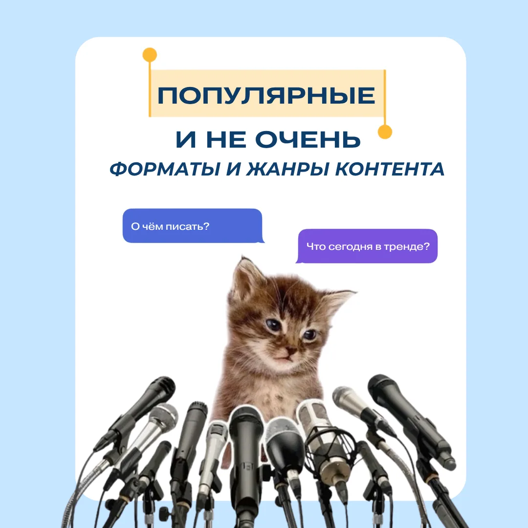 🤳 Хотите, чтобы ваш контент залетал, но не знаете, на какие форматы делать ставку?