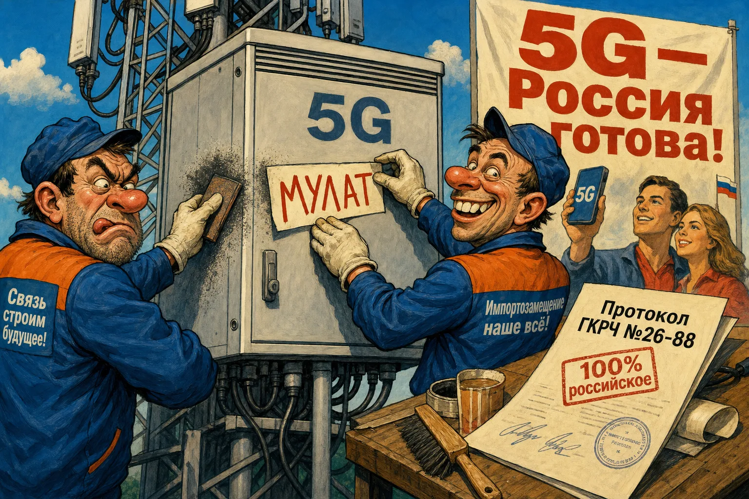 31 августа ГКРЧ подписала протокол №26-88 — 5G в России официально получила частоты.