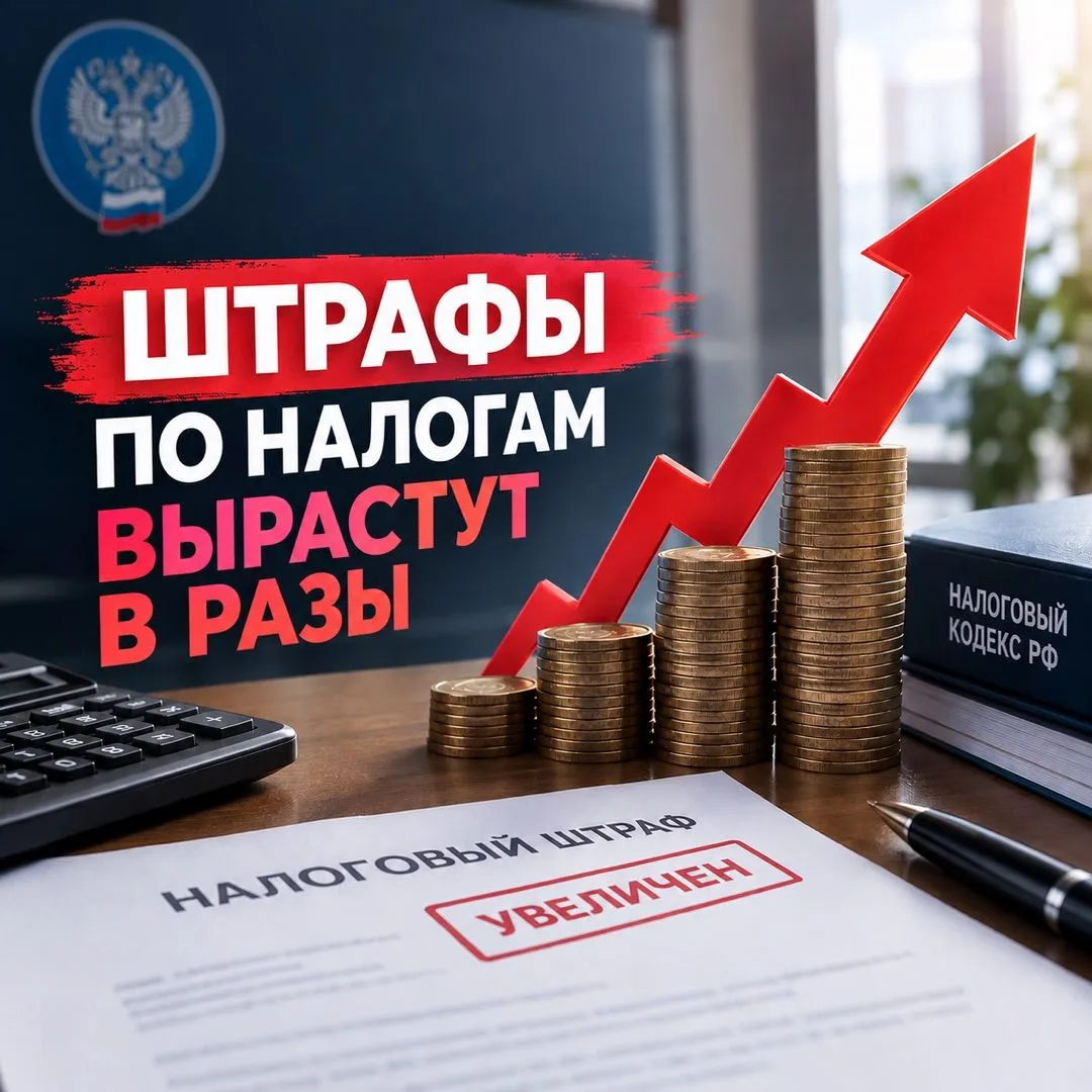 Штрафы по налогам вырастут в разы: Правительство внесло поправки в НК РФ