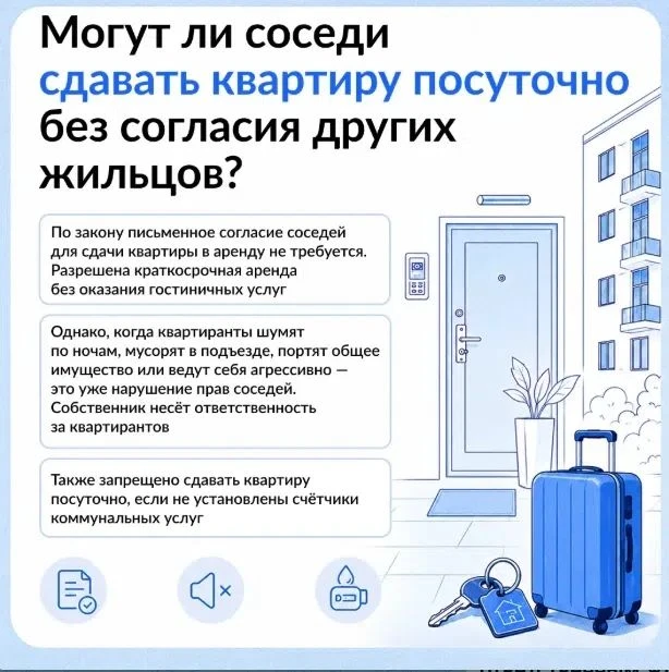 За стеной снова крики и музыка среди ночи. Что делать, если ваши соседи сдают квартиру ...