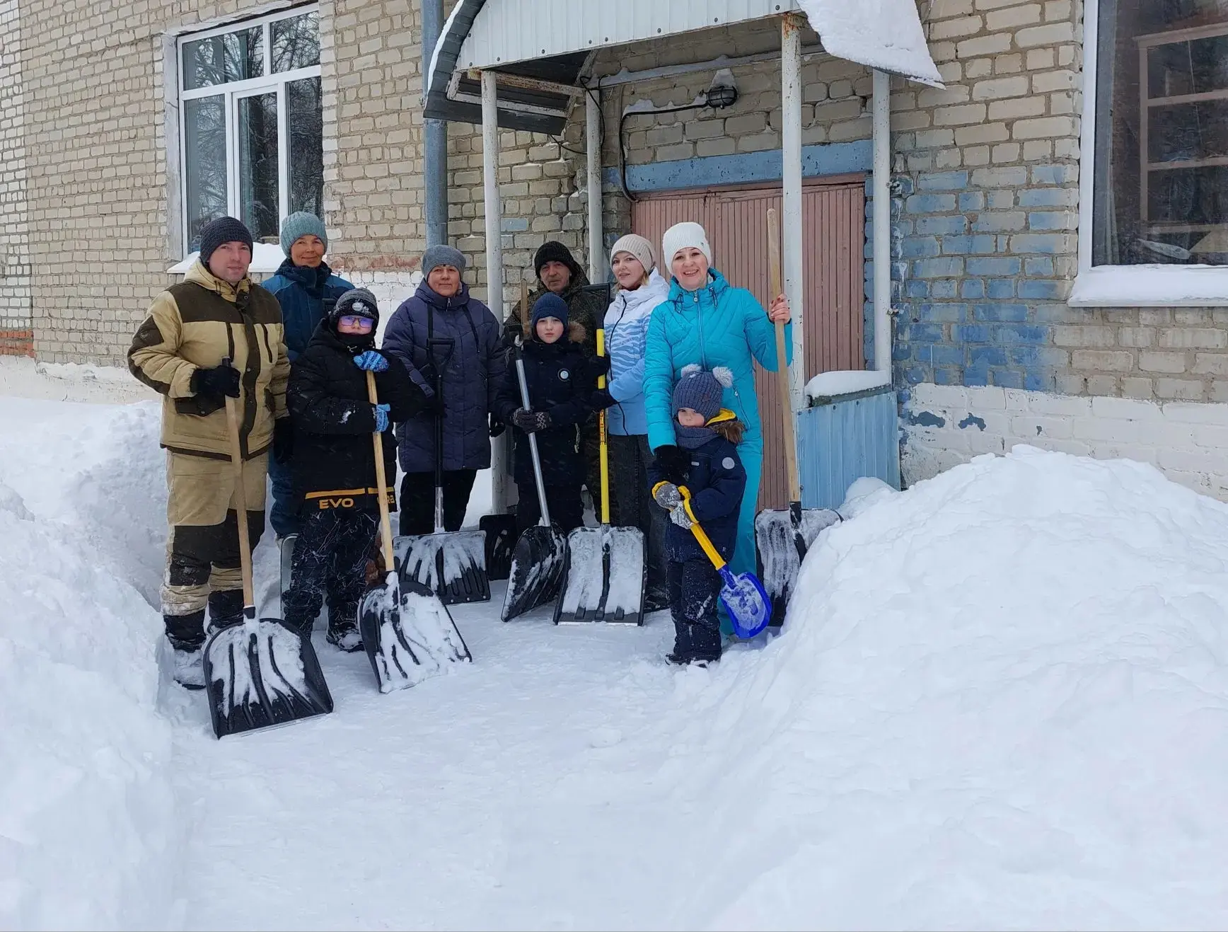 1 февраля в Республике Мордовия объявлена акция "Снежный десант", в которой жители от мала до велика