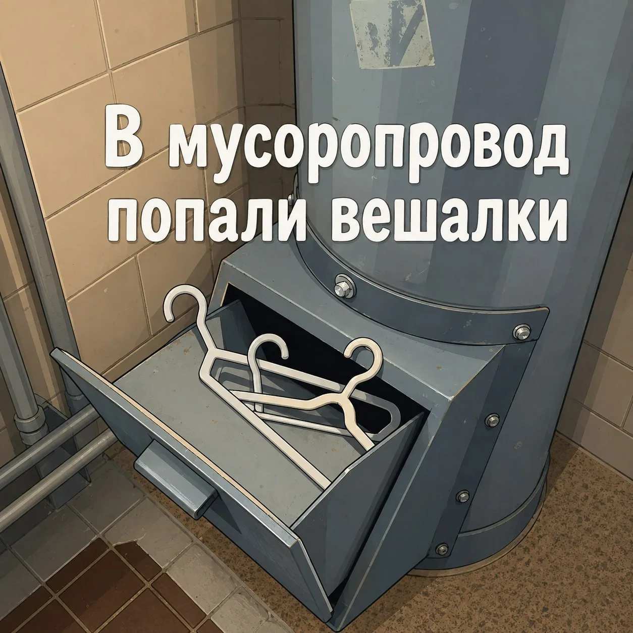 В доме 30к4 на Крылатских Холмах во втором подъезде забили мусоропровод старым хламом. ...