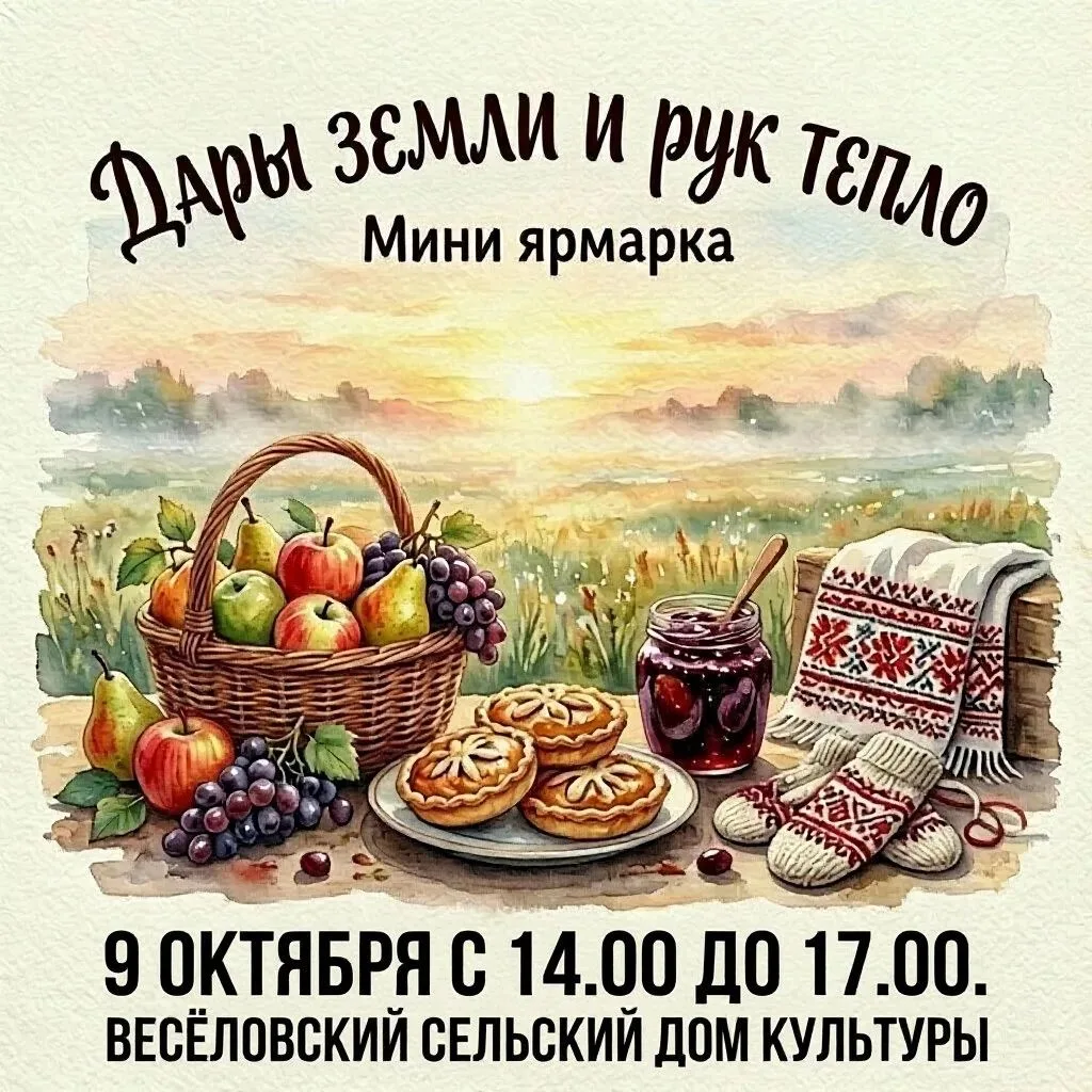 🍂 «Дары земли и рук тепло»
