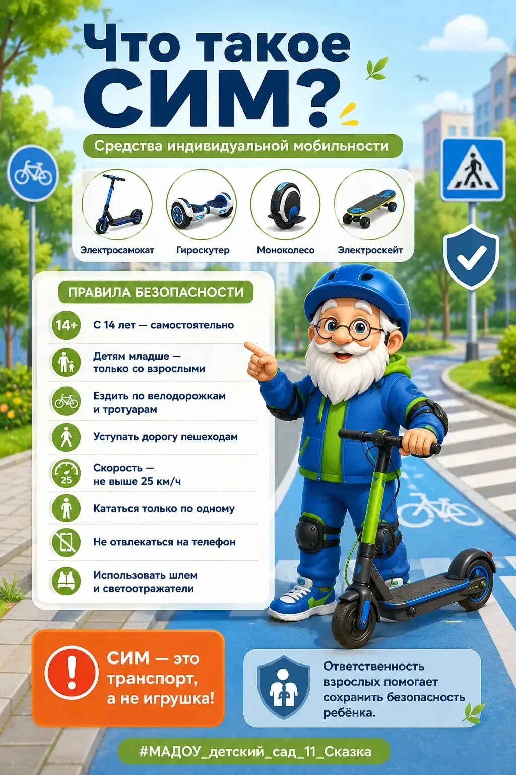 🚴‍♂️ **Что такое СИМ? Разбираемся в правилах безопасности!** 🚴‍♂️

СИМ — это **средства индивидуал