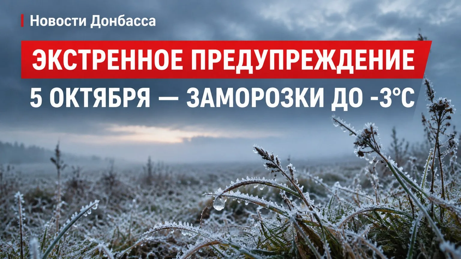 🥶 ЭКСТРЕННОЕ ПРЕДУПРЕЖДЕНИЕ
