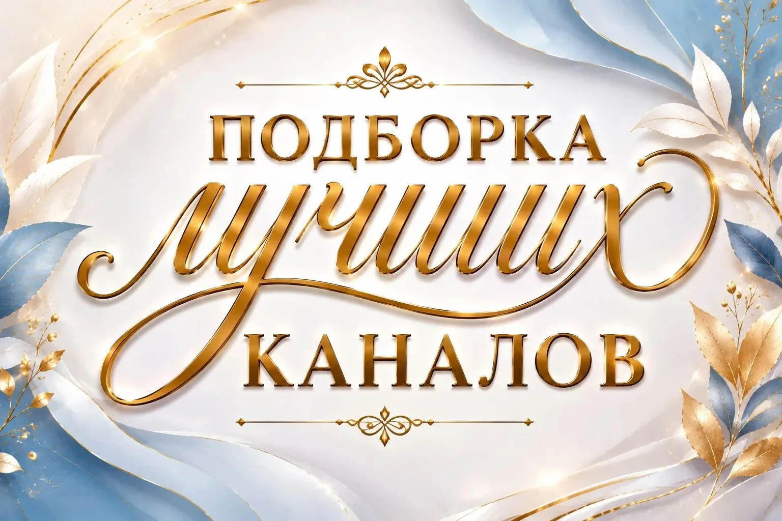 ❤ МЫ ПОДГОТОВИЛИ ДЛЯ ВАС СПИСОК САМЫХ ТОПОВЫХ КАНАЛОВ