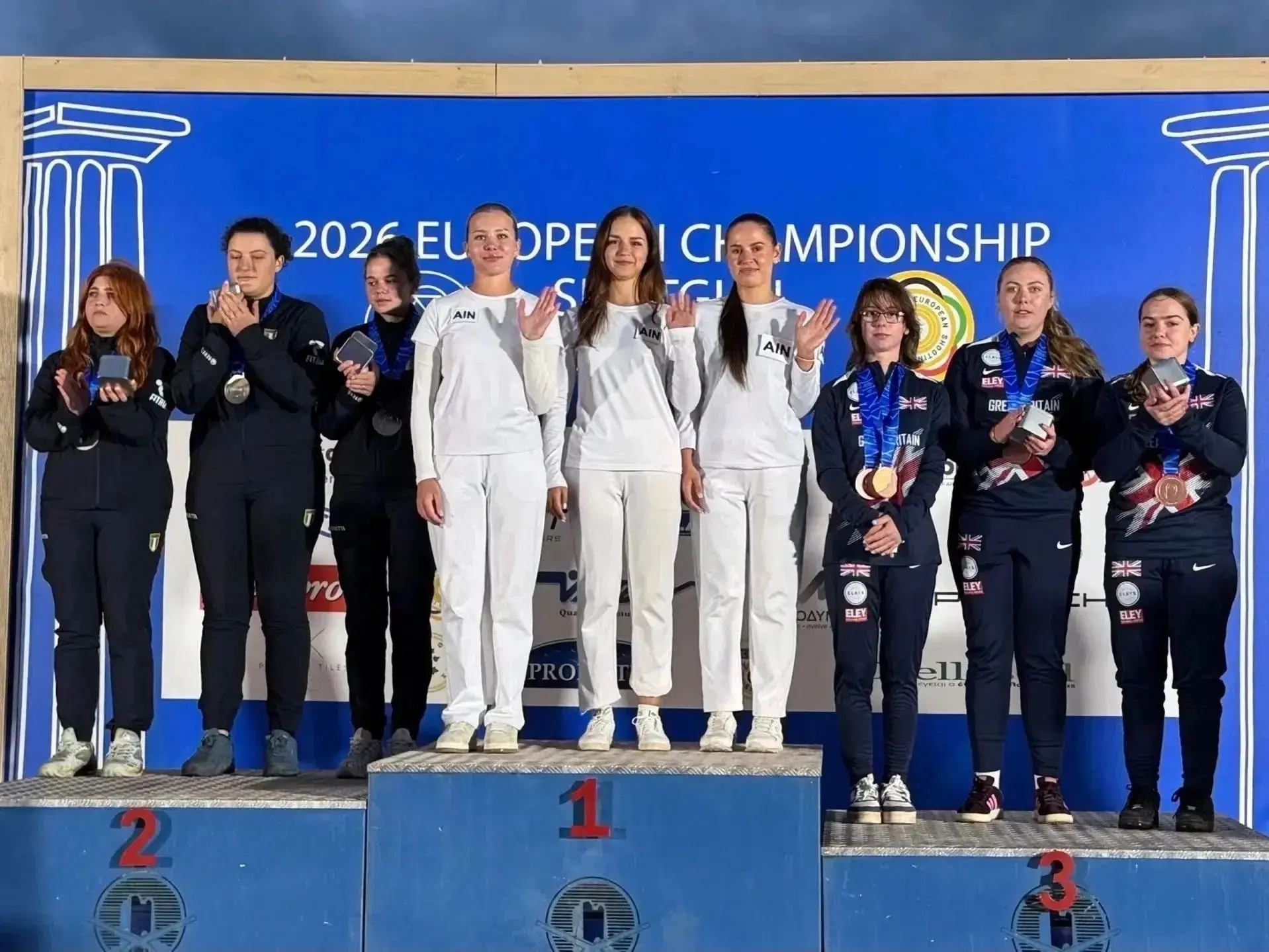 🥇 Липчанка завоевала два золота на чемпионате Европы