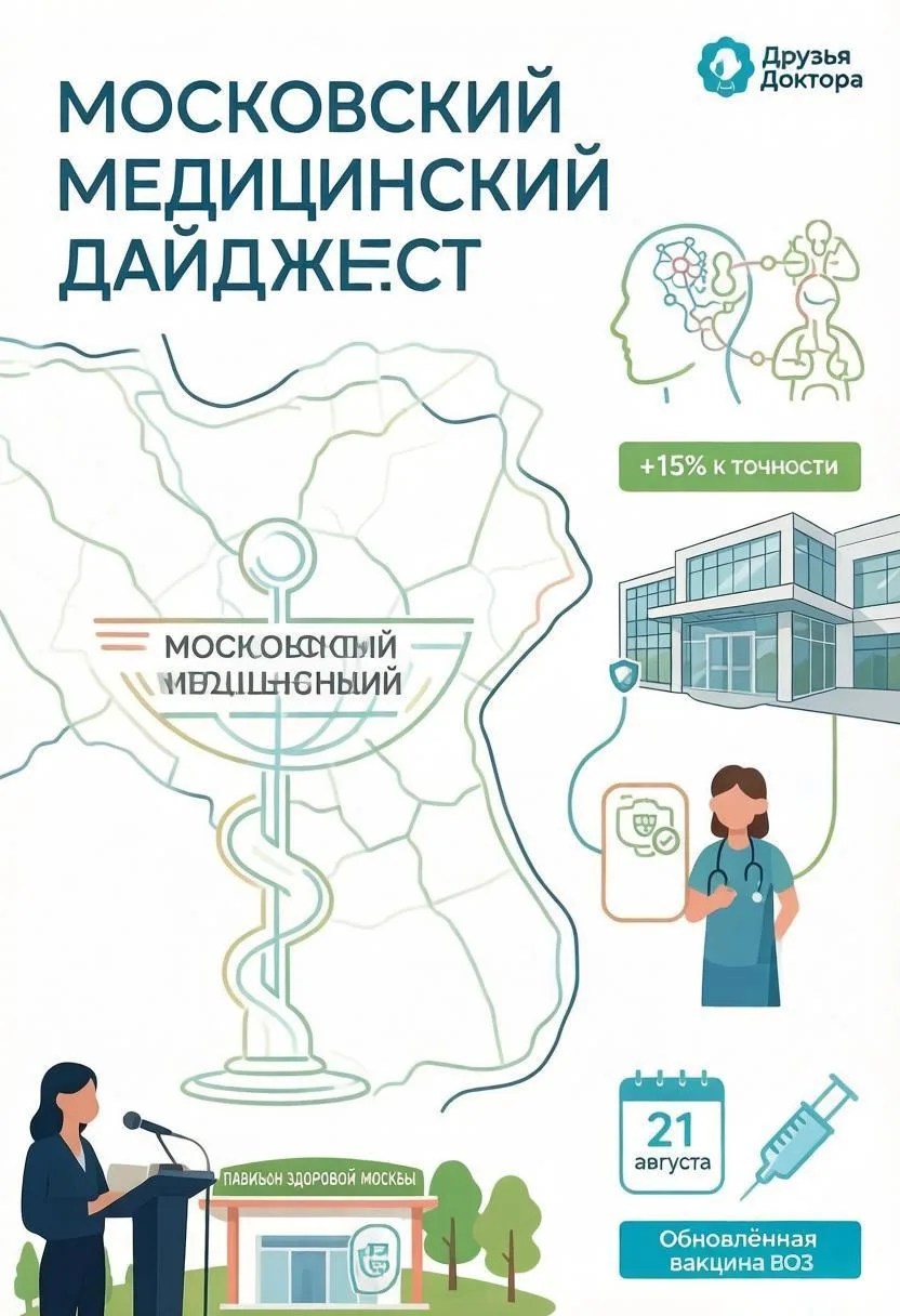 🏥 Московский медицинский дайджест: главное за неделю и планы на текущую