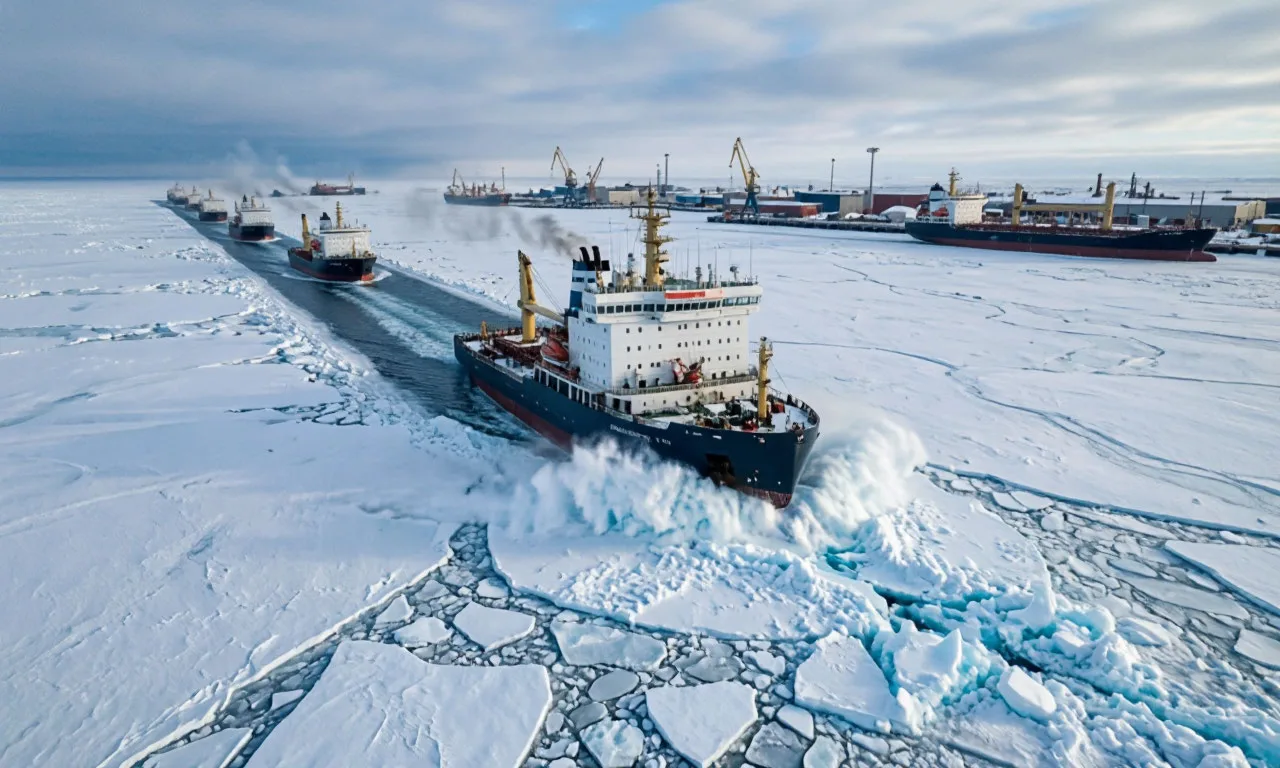 🚢📈 Грузопоток по Северному морскому пути вырос на 16–17%