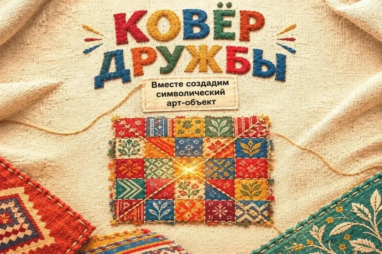 По лоскутку — к большой дружбе 🧶