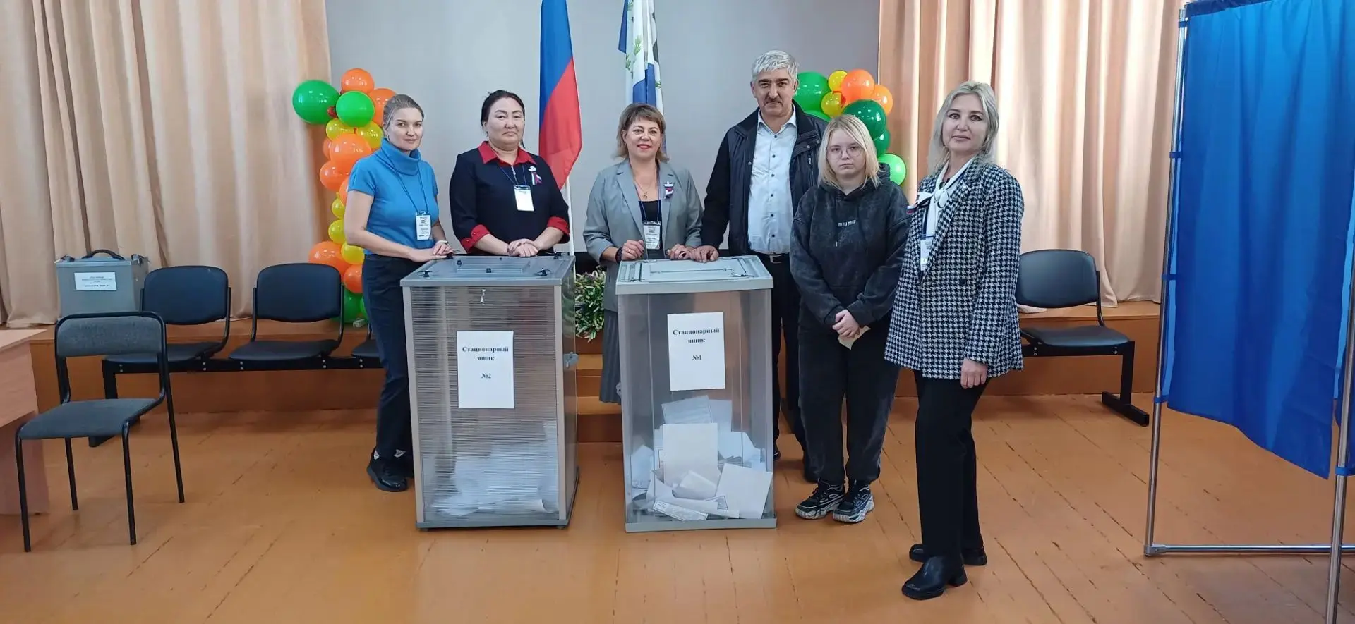 Уважаемые земляки!Напомню, избирательные участки работают  сегодня 20 сентября до 20:00...