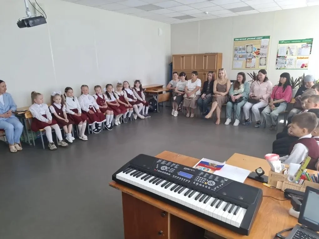 В 1«В» классе прошёл праздник «Прощай, 1 класс!» 🎉