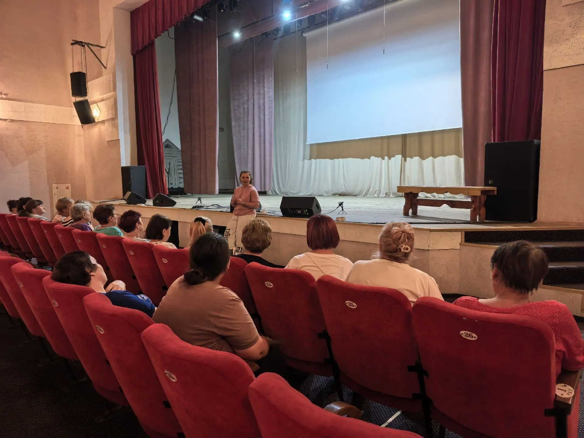 В клубе «Активное долголетие» рук. Ирина Баранова прошла профилактическая беседа на тем...