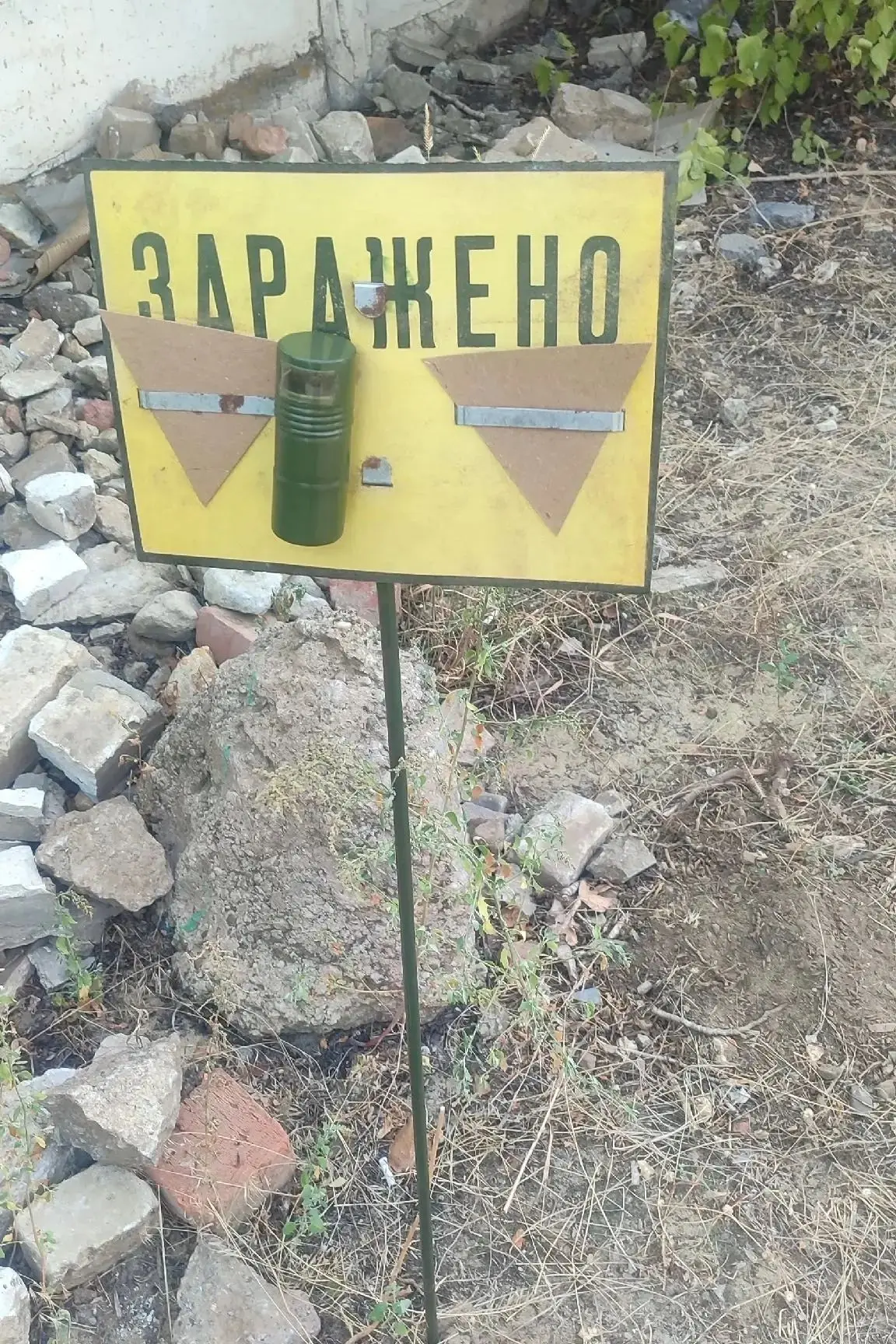 Вот такая табличка возле 8 школы. Что это значит?