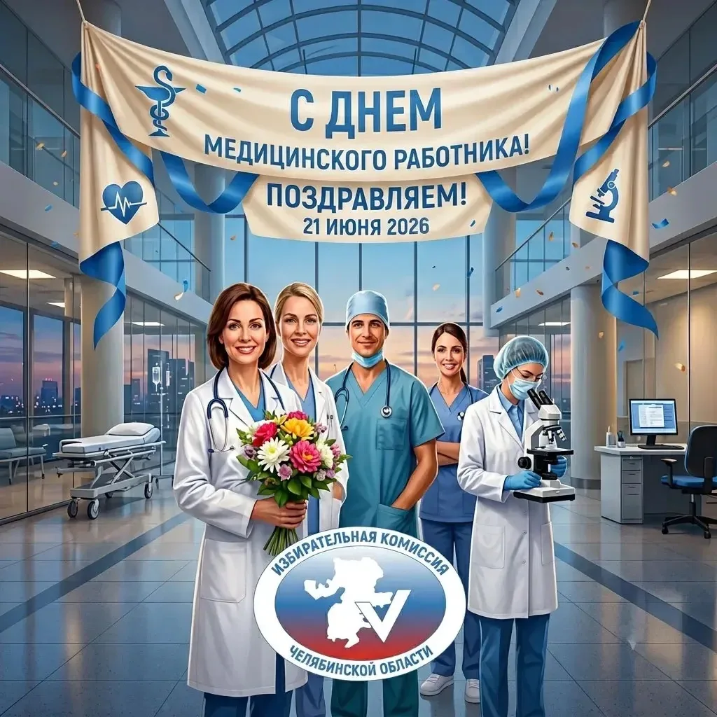 С ДНЁМ МЕДИЦИНСКОГО РАБОТНИКА

🥳 Ежегодно в третье воскресенье июня мы отмечаем праздник тех, чье п
