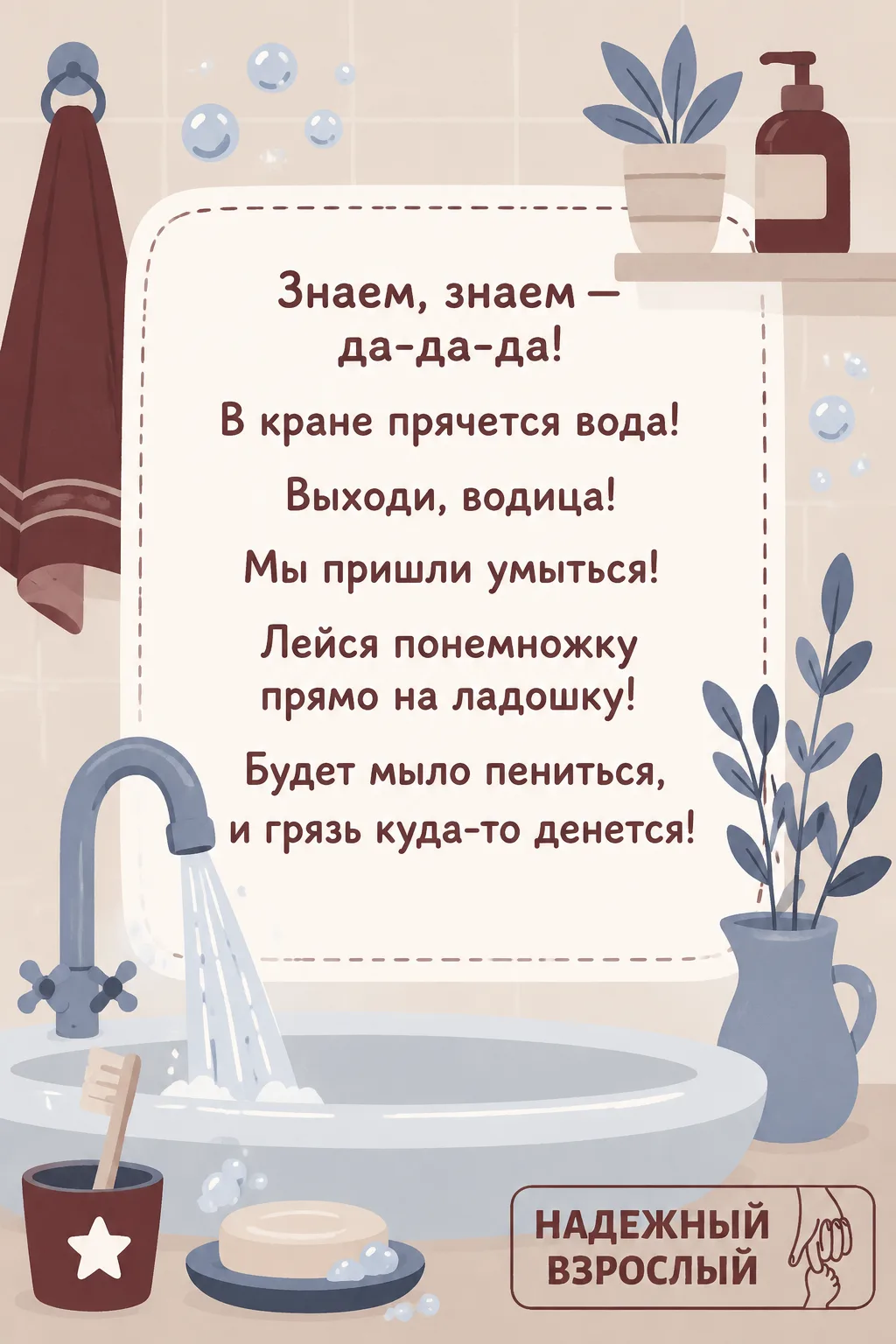 Как и обещали. Делимся с вами карточками с потешками.