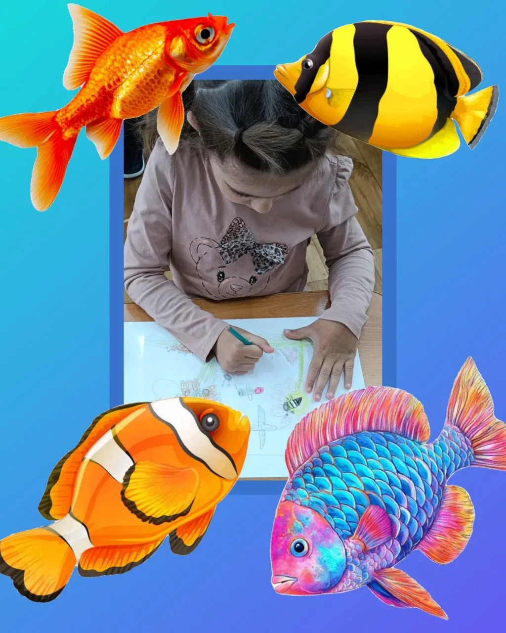 Сегодня в подготовительной группе было настоящее подводное приключение! 🌊🐠